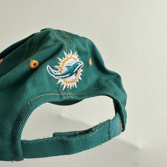 NFL Team Apparel Miami Dolphins Adjustable Cap- One Size Fits Most‎ Active - Picture 3 of 5